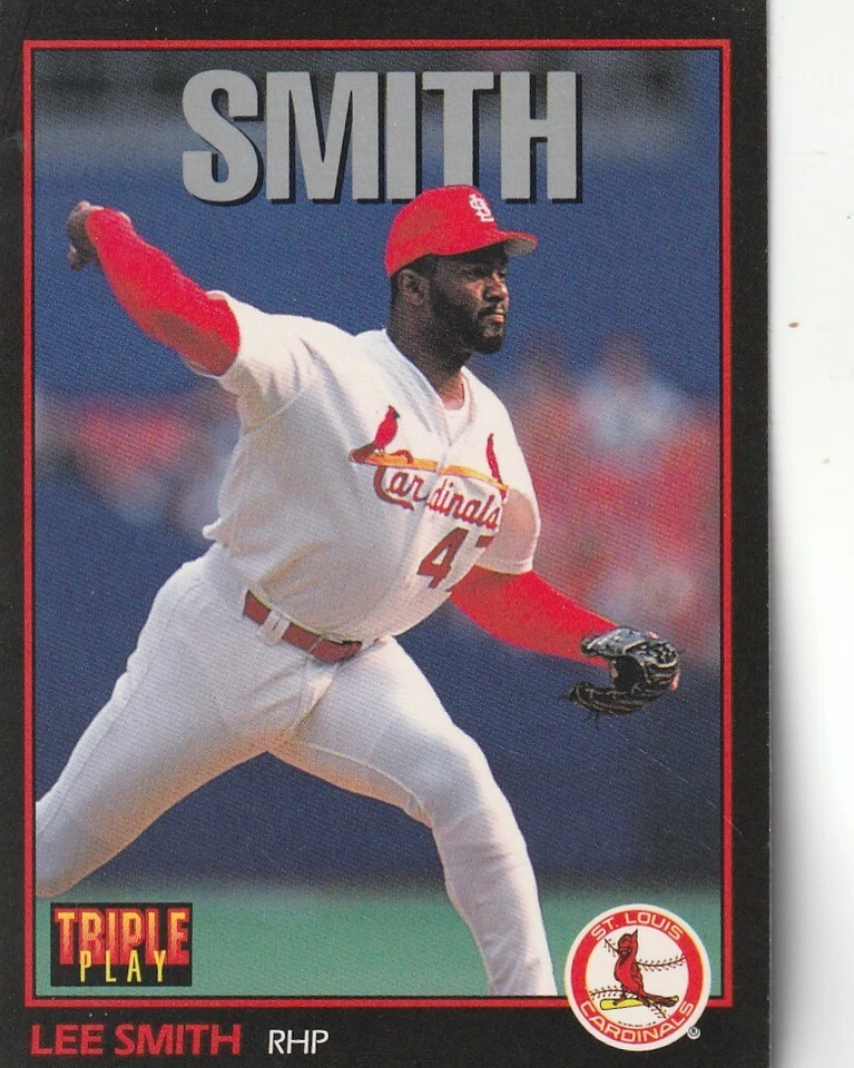 FREE SHIPPING-MINT-1993 Triple Play Lee Smith #83  CARDINALS - Image 1 of 1