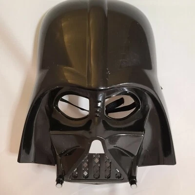Star Wars Disney Darth Vader Negro Halloween Disfraz Máscara Niño Rubíes 2017 Foto 1 de 4