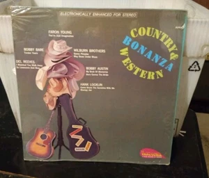 Country Western Bonanza LP Vinyl Sealed New Bobby Bare, Bobby Austin Del Reeves - Picture 1 of 2