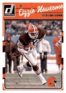 2016 Donruss Ozzie Newsome NFL Juego de tarjetas base PWE Break Browns #74 - Imagen 1 de 2