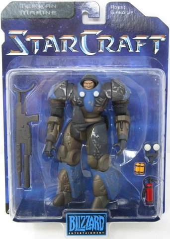 StarCraft Terran Marine Epic Action Figures Collection 1 Cover