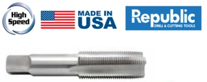 M8X1.00 METRIC HIGH SPEED PLUG TAP USA E102-7 ITEM NUMBER 622-08100-(2PC.) - Picture 1 of 1