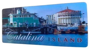 Imán de nevera 3D Catalina Island muelles para barco - Imagen 1 de 1