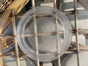MICROWAVE TURNTABLE GLASS ROUND PLATE 24.5CM - Picture 1 of 1