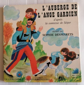L'Auberge Dell'Angelo Custode / Sophie Desmarets 7" EP 33G Disco-Libro ALB 221 - Picture 1 of 6