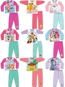 Girls Disney Cotton Blend Pyjama 4 Years to 12 Years - Picture 1 of 14