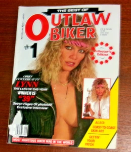 September 1987 The Best Of OUTLAW BIKER #1 Magazine Complete Tattoos/Motorcycles - Imagen 1 de 4