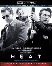 Heat Feature 4K UHD (4K UHD Blu-ray) Al Pacino Robert De Niro Val Kilmer
