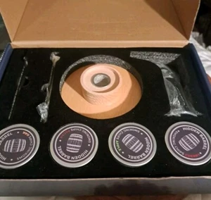 Einzigartiges Geschenk! Hidden Barrel Smoking Top Set Cocktail Smoker. Neu - Bild 1 von 10