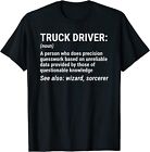 Truck Driver Definition Funny Trucker T-Shirt Size S-5XL