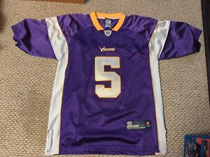 Donovan McNabb Minnesota Vikings Reebok Stitched Jersey Size 50 Men's