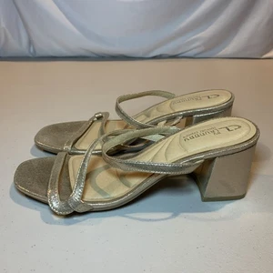 Tacones CL Laundry Puntera Abierta Mujer Talla 7.5 [P8] - Imagen 1 de 8