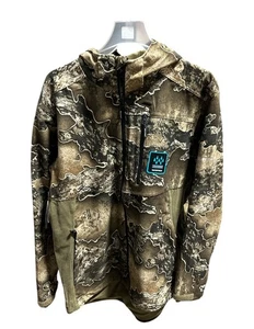 Realtree Waterproof Scent Control Hooded Jacket Men's Large - Picture 1 of 6