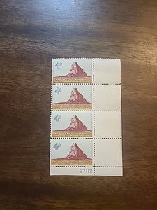 US Stamp Scott #1191, New Mexico Statehood, 4c,  Plate Block,  MNH - Picture 1 of 2