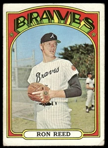 1972 Topps #787 Ron Reed Atlanta Braves muy bueno 54110 - Imagen 1 de 2