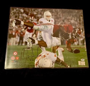Foto firmada por Mark Ingram Alabama Crimson Tide 16" x 20" (2009 BCS) • PSA / ADN ✅ - Imagen 1 de 10