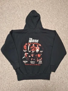 Bone Thugs N Harmony Tupac Eazy E Biggie Smalls Hoodie Thugs Hip Hop Rap L - Picture 1 of 6