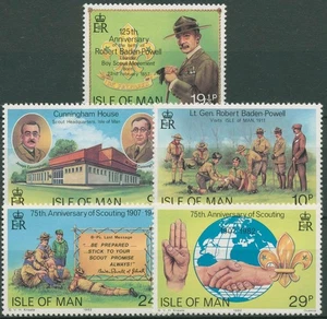 Isle of Man 1982 Pfadfinder Robert Baden-Powell 203/07 postfrisch - Picture 1 of 1