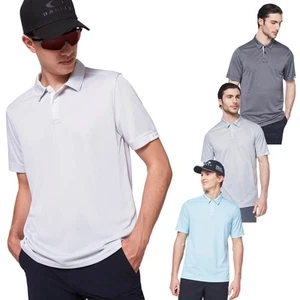 Oakley Mens Gravity 2.0 Breathable SS Golf Polo Shirt 46% OFF RRP - Picture 1 of 13