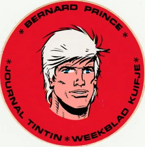Aufkleber Bernard Prince HERMANN 1973 Tagebuch Tim und Struppi - Bild 1 von 1