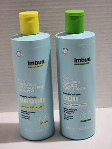 IMBUE CURL LIBERATING SULFATE FREE SHAMPOO & CURL REJOICING LEAVE IN CONDITIONER - Picture 1 of 4