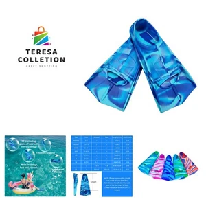 Swimming Training Fins,Comfortable Silicone Flippers for Swimming and Diving,... - Picture 1 of 10