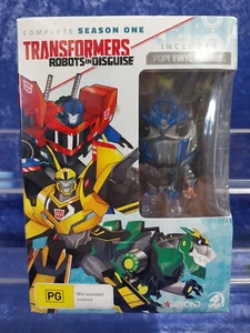 POP vinyl Funko Transformers Robots in Disguise Season One DVD MIB 2015 Sealed - Picture 1 of 5