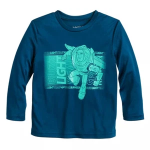 Disney / Pixar Toy Story Buzz Lightyear Toddler Boy Long Sleeve Active Tee 2T (P - Picture 1 of 1