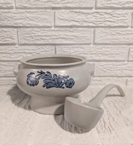 PFALTZGRAFF YORKTOWNE LARGE TUREEN serving SOUP BOWL & LADLE 7-160 USA - NO LID - Picture 1 of 7