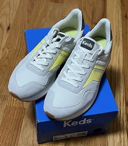 Keds Women's Rena Sneaker  Size 8.5 M NYL Suede/Grey - Picture 1 of 15