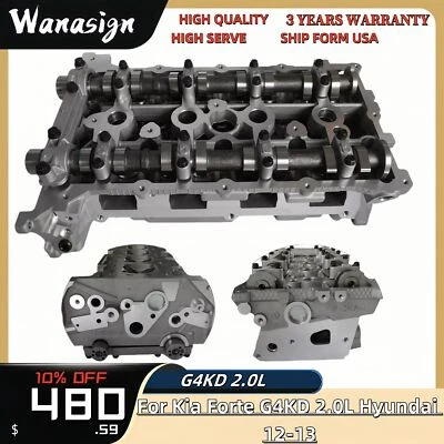 Conjunto completo de culata de motor G4KD 2,0 L para Kia Forte Hyundai 12-13 SX Foto 1 de 4