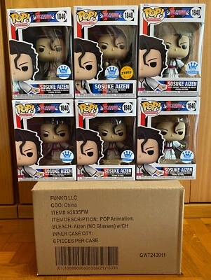 Funko Pop Sosuke Aizen #1840 Funko Shop Exclusive - Immagine 1 di 4