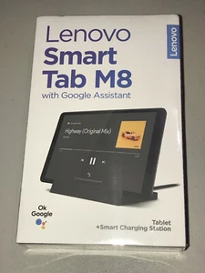 Tablet Lenovo Smart Tab M8 con Google Assistant + Estación de acoplamiento de carga inteligente - Imagen 1 de 12