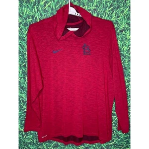 St. Louis Cardinals MLB The Nike Tee Dri-Fit Uomo 3XL Maglia Manica Lunga con Cappuccio - Foto 1 di 4