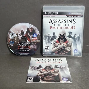 Assassins Creed Brotherhood PlayStation 3 PS3 Complete Refurbished - Picture 1 of 9