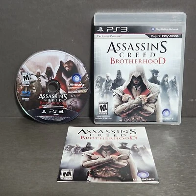 Assassins Creed Brotherhood PlayStation 3 PS3 Complete - Image 1 of 4