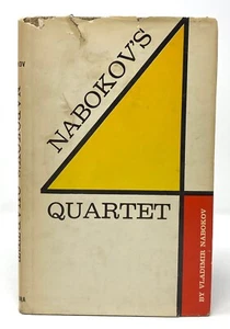 Vladimir Nabokov - Nabokov's Quartet - HCDJ 1st 1st 1966 - Author of Lolita - Picture 1 of 8