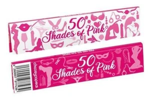 10 Heftchen choosypapers 50 Shades of Pink Zigarettenpapier Papers Blättchen - Bild 1 von 5