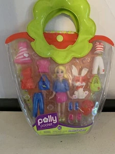 Mattel 2009 Polly Pocket Pretty Packets Bag Figure Accessories Purse New - Picture 1 of 2