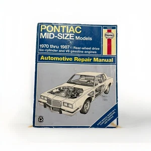 Pontiac Lemans 1970-1987 Shop Service Repair Manual Wiring Diagrams Engine Guide - Picture 1 of 6