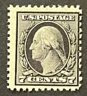 Travelstamps: 1917-1919 Us Stamps Scott #507 Washington 7 Cents Mint Mnh Og