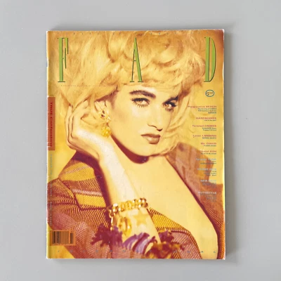 Fad Magazine Summer 1991 #33 James St. James NYC Club Kid Field Comic RuPaul Gay Foto 1 de 4