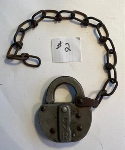 Vintage CNR Canadian National Railroad Lock Padlock lot 2 - Bild 1 von 3