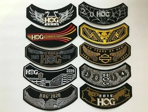 NUEVO parche Harley Davidson HOG 2020 2019 2018 2017 2016 2014 2013 2012 2011 - Imagen 1 de 21