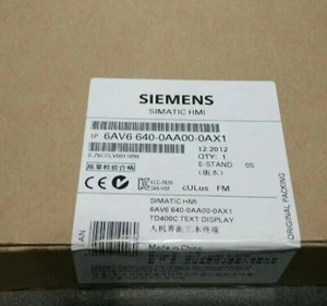 6AV6 640-0AA00-0AX1 NEW SIEMENS 6AV6640-0AA00-0AX1 S7-200 TD400C Text Display - Picture 1 of 4