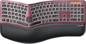 ProtoArc Backlit Ergonomic Keyboard, EK01 Plus Full Size Wireless Split keyboard - Picture 1 of 4