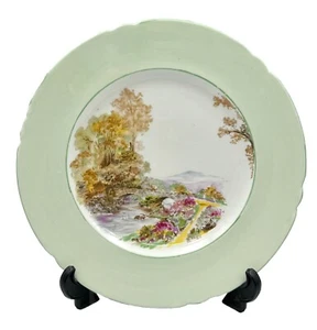 Shelley Rare Cabinet Plate "Heather 13419" - Made in England 1949. - Picture 1 of 10