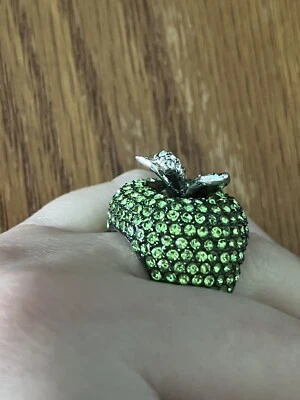 Кольцо Park Lane Appelicious зеленое яблоко фианит размер 7 - Изображение 1 из 4