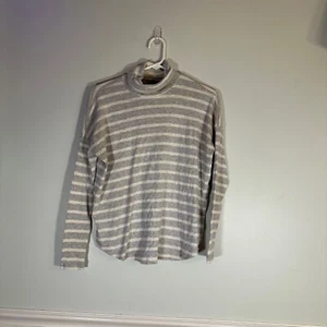 Aerie Top Super Soft Long Sleeve Striped X-Small Women's - Picture 1 of 5