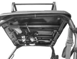 Стойка для оружия Great Day Inc QD850OGR Quick Draw Overhead 23 дюйма - 28 дюймов 40-3500 - Изображение 1 из 3